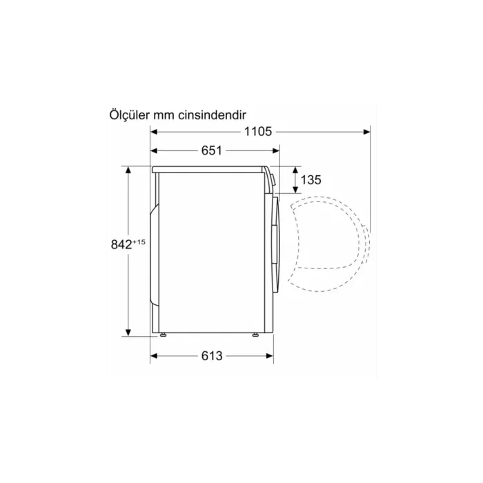 Bosch Serie 6 Isı Pompalı Kurutma Makinesi 9 kg