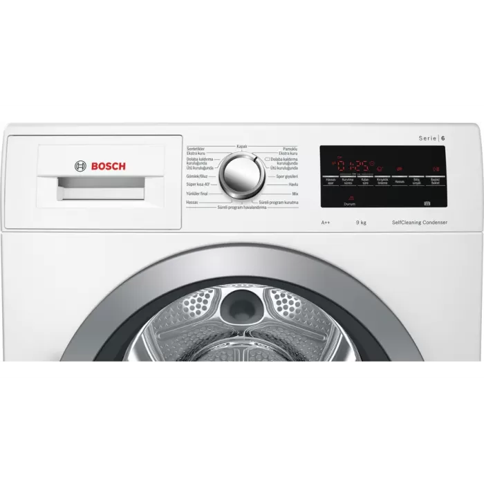 Bosch Serie 6 Isı Pompalı Kurutma Makinesi 9 kg