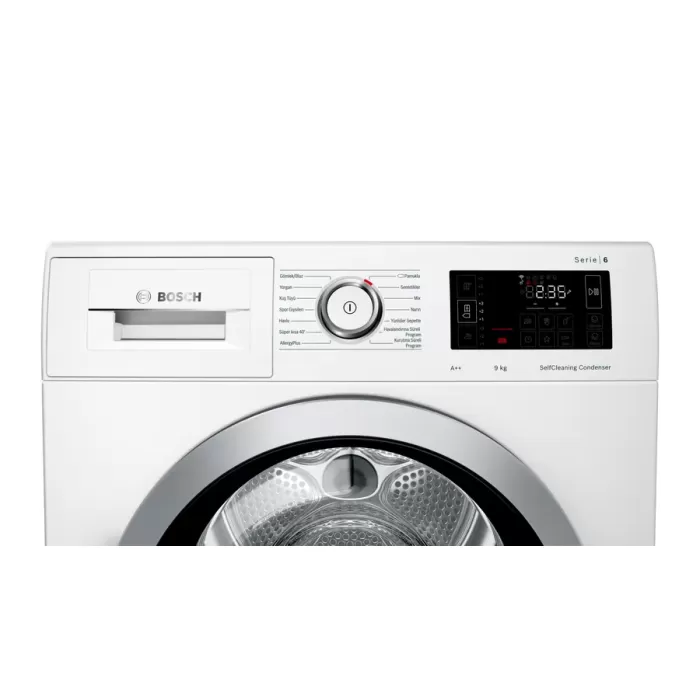 Bosch Serie 6 Isı Pompalı Kurutma Makinesi 9 kg