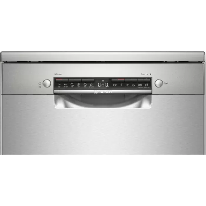 Bosch Serie 4 Solo Bulaşık Makinesi 60 cm Kolay temizlenebilir Inox