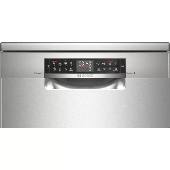 Bosch Serie 6 Solo Bulaşık Makinesi 60 cm Kolay temizlenebilir Inox