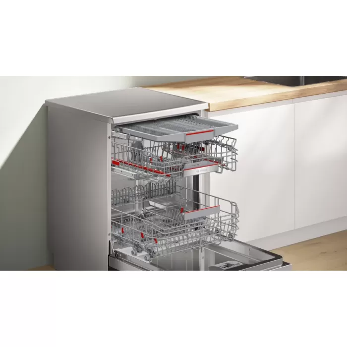 Bosch Serie 6 Solo Bulaşık Makinesi 60 cm Kolay temizlenebilir Inox