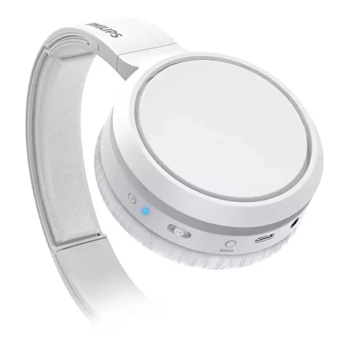 Philips TAH5205 Bold Bass Kulak Üstü Beyaz Bluetooth Kulaklık