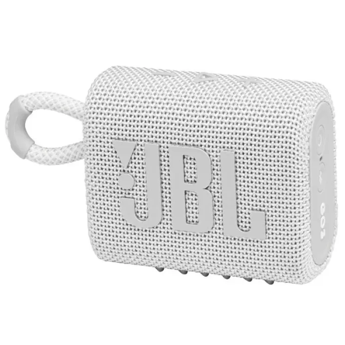 JBL Go3 Bluetooth Hoparlör Beyaz