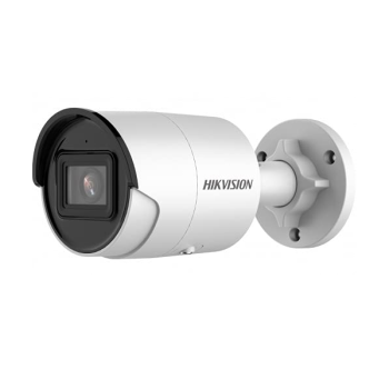 Hikvision 6.0MP 4.0mm Lens 40Mt. IR H.265+ Dahili Mikrofonlu IP Bullet Kamera