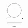 Led Avize Plafonyer BASIS UNT54108 PRO Ø120cm