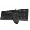 A4 TECH F1010 Q USB GRİ TR MM KLAVYE+OPTİK MOUSE