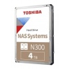 4TB TOSHIBA N300 7200RPM SATA3 NAS 128MB HDWQ140UZSVA