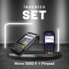 İngenico Move 5000F Mobil Eft Pos Kasa + Pinpad Desk 1600