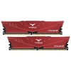 Team T-Force Vulcan Z Red 32GB (2x16GB) 3200MHz CL16 DDR4 Gaming Ram (TLZRD432G3200HC16FDC01)