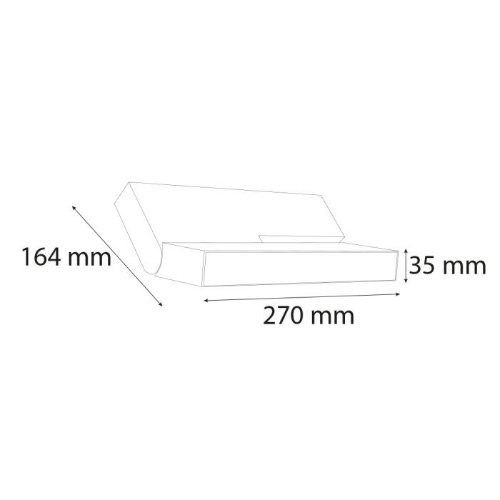 24V 10W Magnet Difüzörlü Akordiyon Spot | (UN124-2)