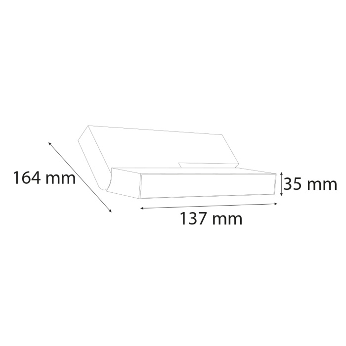 24V 5W Magnet Difüzörlü Akordiyon Spot | (UN124-1)