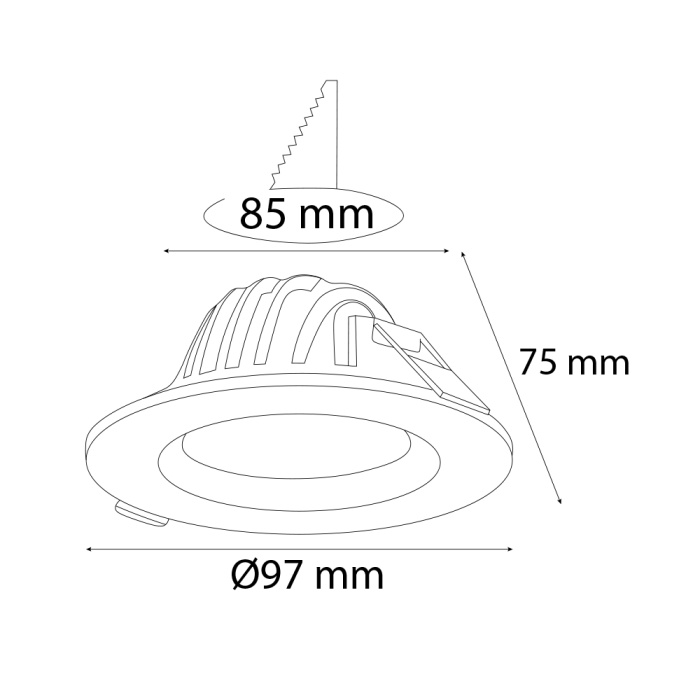 Sıva Altı Armatür (UN235)