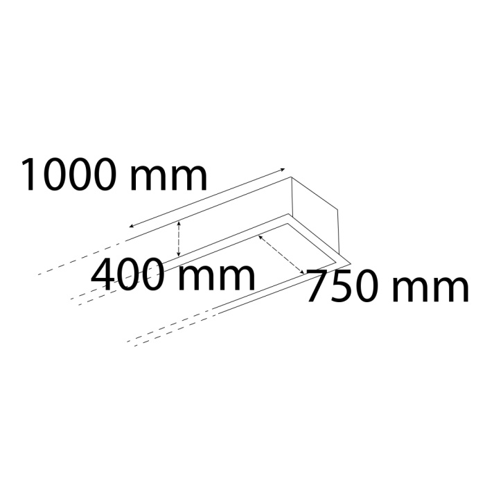 Sıva Altı Lineer Aydınlatma  (UN420)