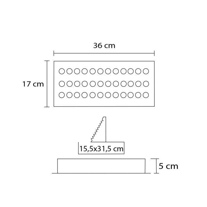 Kuyumcu Armatürü 54W (UN807)