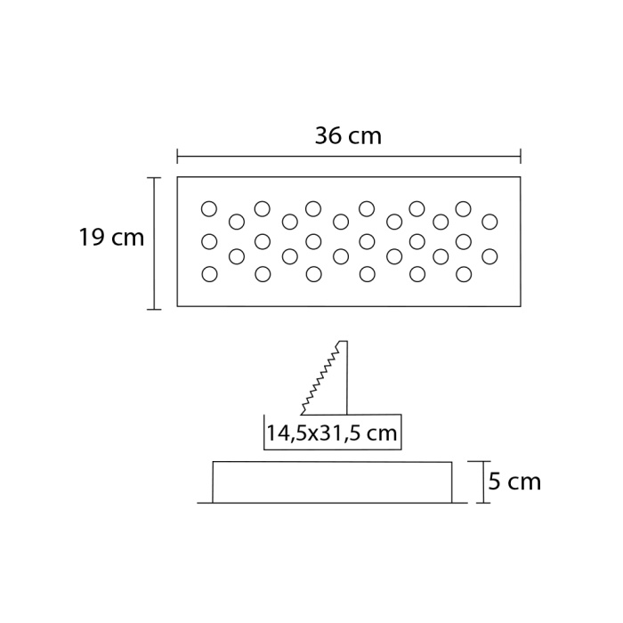 Kuyumcu Armatürü 45W  (UN805)