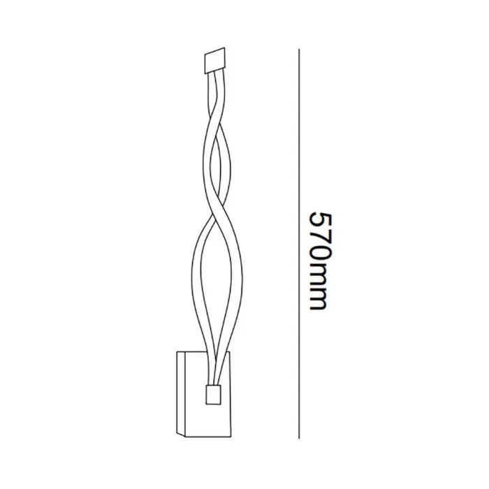 Led Aplik OPPOSITE UNT74123 50cm