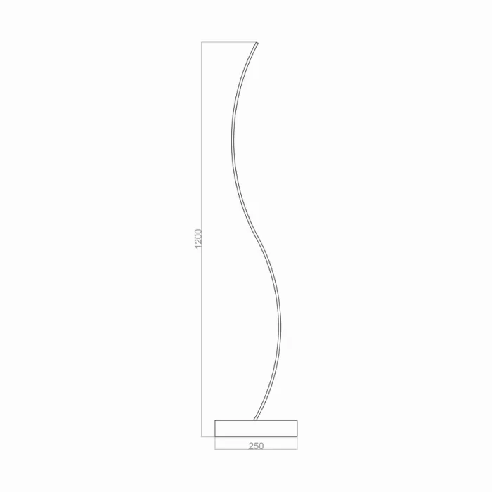 Led Lambader LARGA-S UNT20022 PRO 120cm