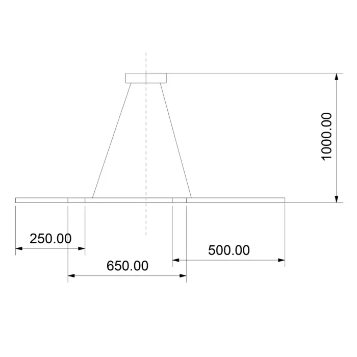 Led Avize Sarkıt AİLE UNT30057 120*70cm