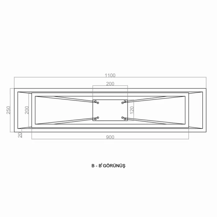 Led Avize Sarkıt 4GEN QUINZE UNT61122 PRO 110*25cm