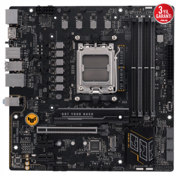 ASUS TUF GAMING B650M-E DDR5 6400+(OC) DP HDMI M.2 AM5