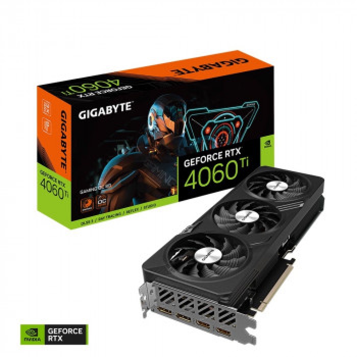 GIGABYTE GV-N406TGAMING OC-8G RTX4060Tİ 8GB GDDR6 HDMI DP 128BİT