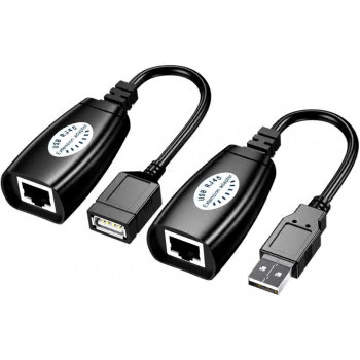 QPORT Q-UX2 60M USB EXTENDER 2&apos;Lİ PAKET