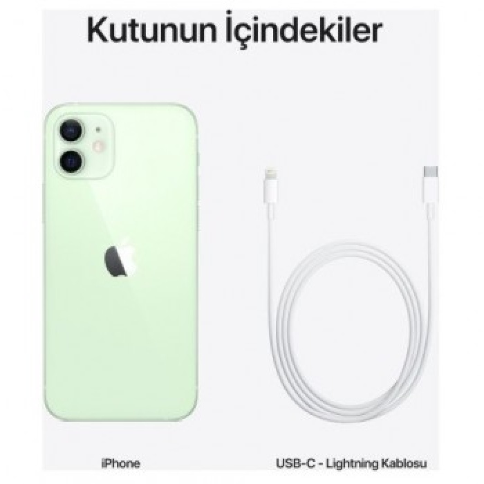 APPLE İPHONE 12 128GB MGJF3TU/A YEŞİL (DİST)