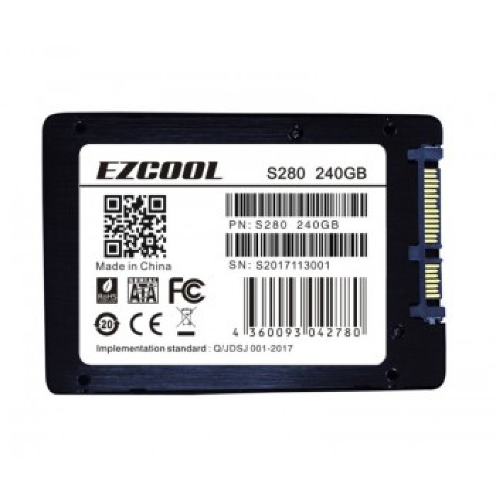 240 GB EZCOOL SSD S280/240GB 3D NAND 2,5&quot; 560-530 MB/s