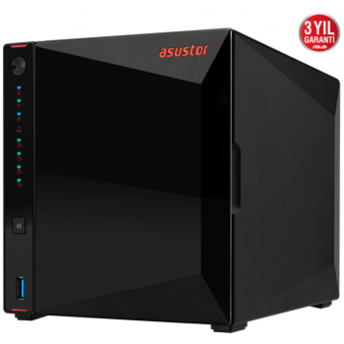 ASUSTOR AS5304T 4 YUVALI 4GB NAS DEPOLAMA ÜNİTESİ