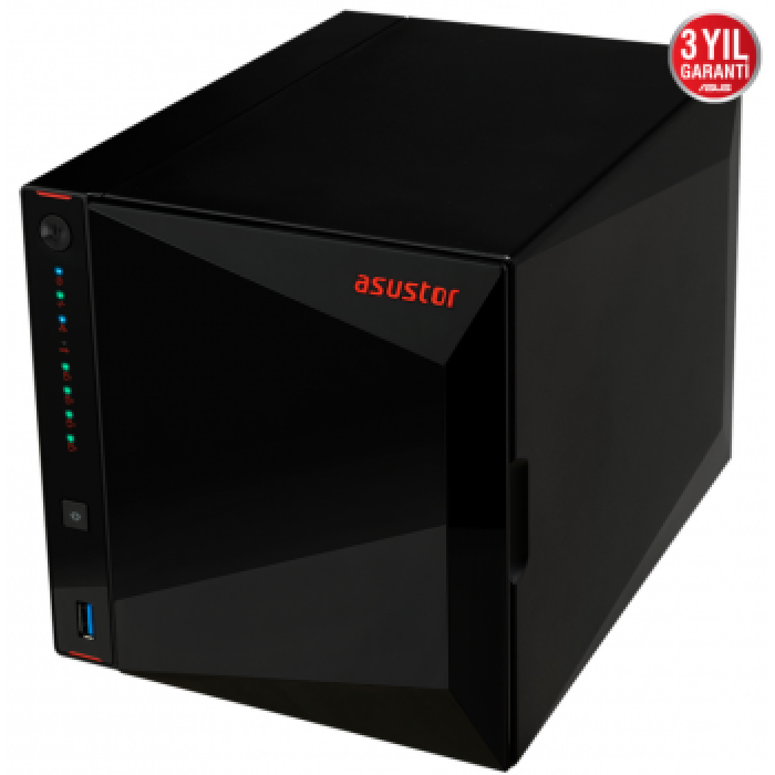 ASUSTOR AS5304T 4 YUVALI 4GB NAS DEPOLAMA ÜNİTESİ