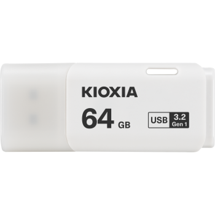 64GB USB3.2 GEN1 KIOXIA BEYAZ USB BELLEK LU301W064GG4