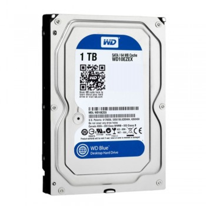 1TB WD Blue SATA6 7200rpm 64MB WD10EZEX