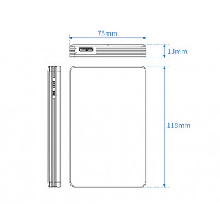 CODEGEN CDG-HDC-30BA USB 3.0 DİSK KUTUSU