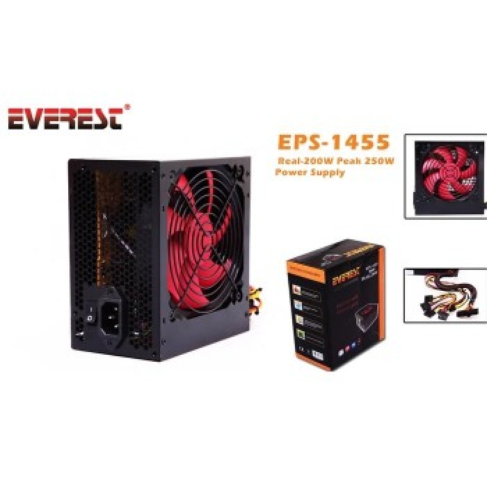 EVEREST EPS-1455 PEAK-250W POWER SUPPLY