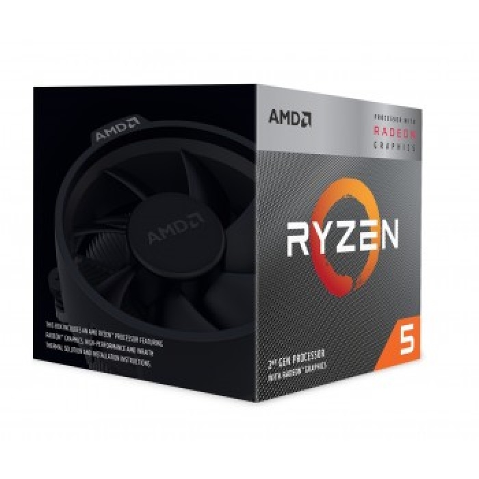 AMD RYZEN 5 3400G 3.70GHZ 65W 6MB AM4 FANLI BOX