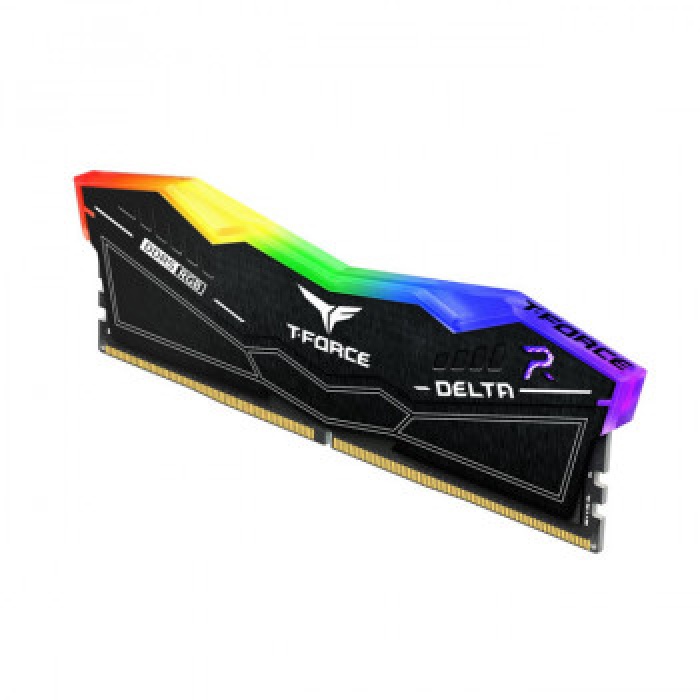 Team T-Force DELTA RGB Black 32GB 2x16GB 7600Mhz DDR5 Gaming Ram CL36 (FF3D532G7600HC36DDC01)