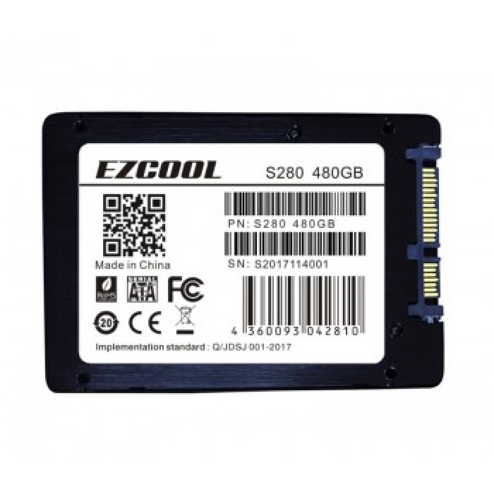 480 GB EZCOOL SSD S280/480GB 3D NAND 2,5&quot; 560-530 MB/s