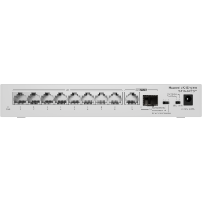 HUAWEI eKIT ENGINE S110-8P2ST 124W 10 PORT 20GBIT/S YÖNETİLEMEZ SWITCH