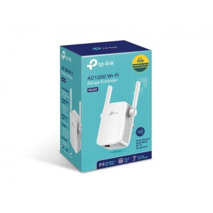 TP-LINK TL-RE305 AC1200 300Mbps PRİZ TİPİ MENZİL GENİŞLETİCİ