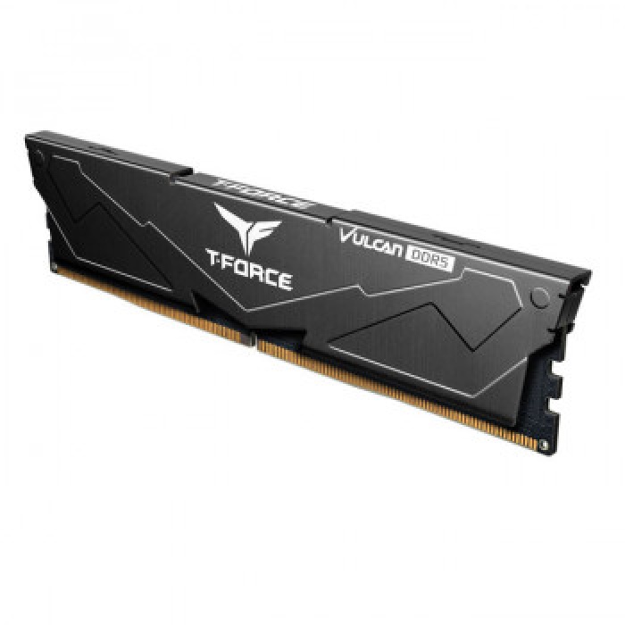 Team T-Force Vulcan Black 32GB(2X16GB) 5200Mhz DDR5 Gaming Ram CL40 (FLBD532G5200HC40CDC01)