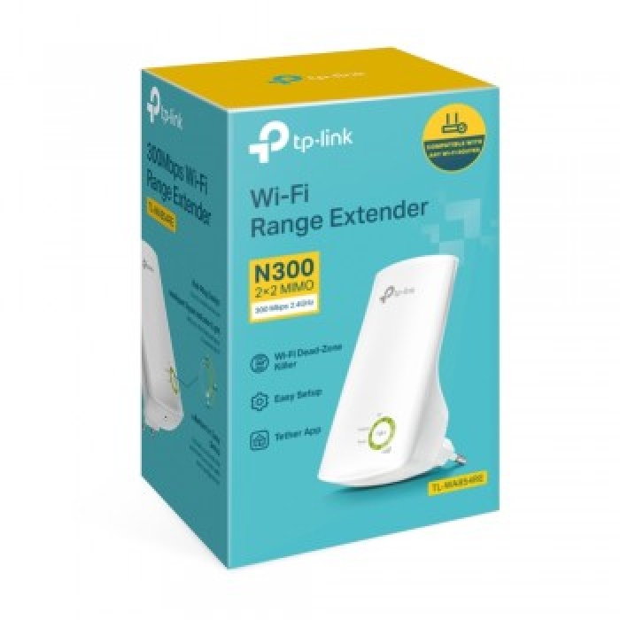 TP-LINK TL-WA854RE 300Mbps PRİZ TİPİ MENZİL GENİŞLETİCİ