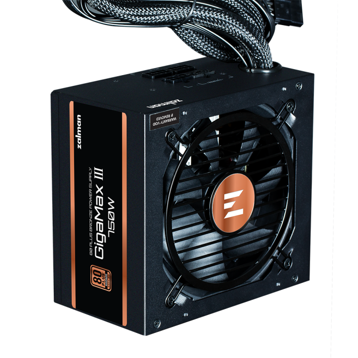 ZALMAN GIGAMAX III ZM750-GV3 80+ BRONZE 750W POWER SUPPLY