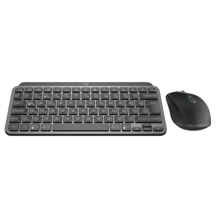 LOGİTECH MX KEYS MINI KURUMSAL KLAVYE VE MOUSE SETI SIYAH 920-011063