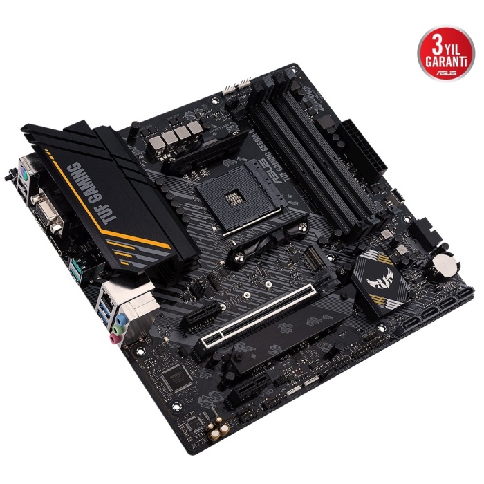 ASUS TUF GAMING B550M-E DDR4 4600Mhz(OC) HDMI M.2 mATX AM4