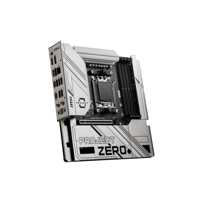 MSI B650M PROJECT ZERO AM5 DDR5 7600MHZ