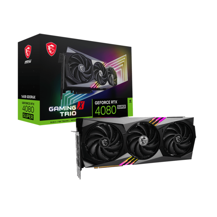 MSI GEFORCE RTX 4080 SUPER 16G GAMING X TRIO