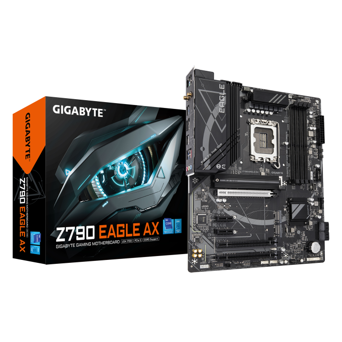 GIGABYTE Z790 EAGLE AX DDR5 7600MHZ(OC) M.2 1700P