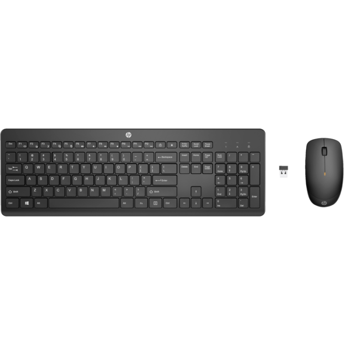 HP 235 KABLOSUZ KLAVYE &amp; MOUSE SET SİYAH 1Y4D0AA