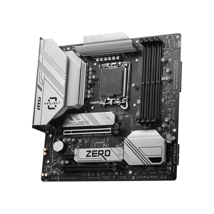 MSI B760M PROJECT ZERO 1700 DDR5 7800MHZ MATX